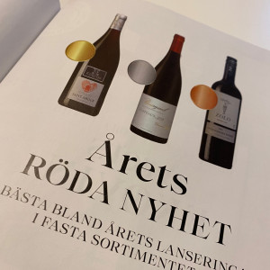 “Best New Red Wine” 2021 from the wine magazine Allt om Vin in Sweden for our Saint Amour 2019!