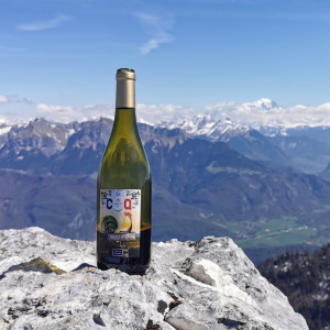 The COQ BEAUJOLAIS takes off in the Alps!