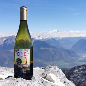 The COQ BEAUJOLAIS takes off in the Alps!