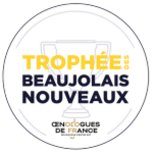 Trophée des Beaujolais Nouveaux 2023 / Médaille d&#039;Or pour le Beaujolais Nouveau "Cuvée 69"