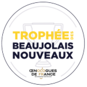 Trophée des Beaujolais Nouveaux 2023 / Gold Medal for Beaujolais Nouveau "Cuvée 69"