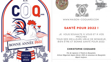 Meilleurs Voeux pour 2022!          Best wishes for 2022!