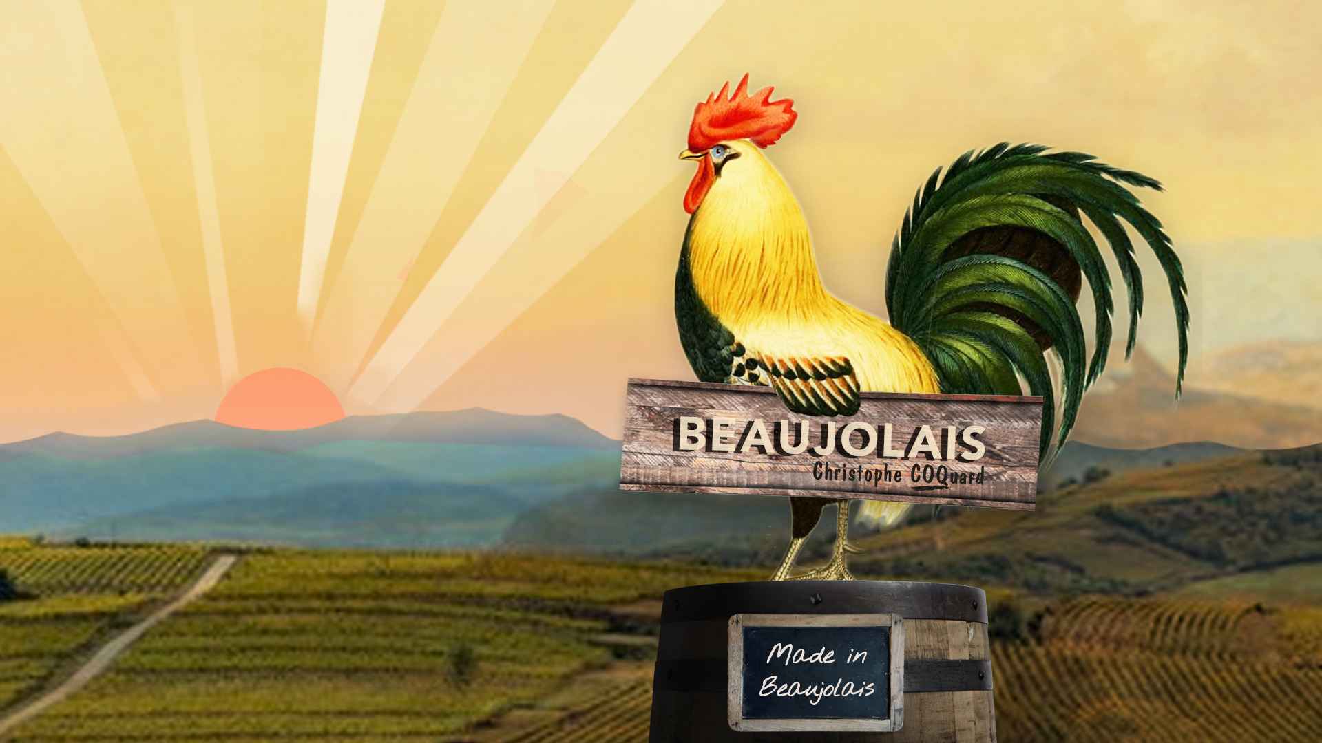  LE COQ BEAUJOLAIS - Christophe COQ uard - Collection Le Coq Beaujolais - Christophe Coquard