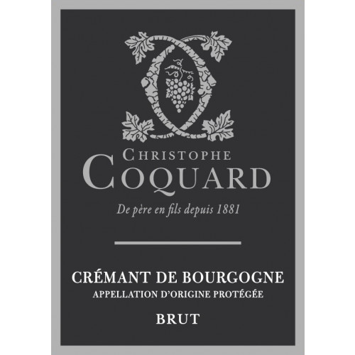 Crémant-de-bourgogne - Collection Excellence - Christophe Coquard