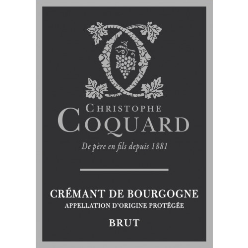 Crémant-de-bourgogne - Collection Excellence - Christophe Coquard